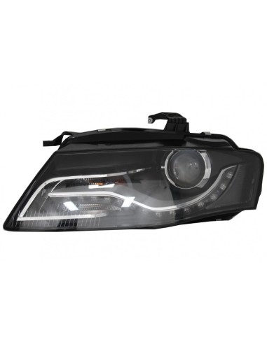 Xenon Fari LED DRL Luci di marcia diurna per AUDI A4 B8 8K (09.07-10.11) - Nero