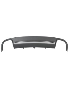 Paraurti posteriore Valance diffusore d'aria per Audi A4 B8 Pre Facelift (08-11) w/ scarico tubi di coda 2