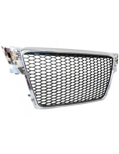 Calandra anteriore Badgeless per AUDI A4 B8 (07-12) Cromo 2