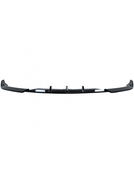 Paraurti anteriore Add-On Spoiler Lip per Audi A4 B8 (07-12) Berlina Avant, Piano Nero