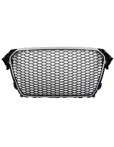 Calandra anteriore Badgeless per AUDI A4 B8 Facelift (12-15) RS Design, con o senza PDC