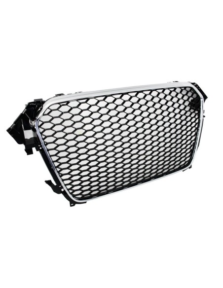 Calandra anteriore Badgeless per AUDI A4 B8 Facelift (12-15) RS Design, con o senza PDC