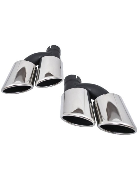 Scarico tubi di coda per Audi A3 A4 A5 A6 A7 A8, S3 S4 S5 S6 S7 S8, SQ3 S-Design