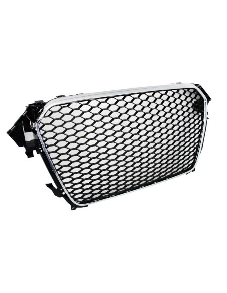 Assemblea centrale griglia w/ paraurti posteriore Valance diffusore d'aria per AUDI A4 B8 Facelift (12-15)