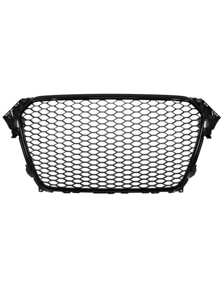 Assemblea centrale griglia w/ paraurti posteriore Valance diffusore d'aria per Audi A4 B8 Facelift (12-15)