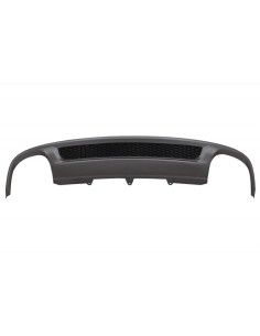Paraurti posteriore Valance diffusore d'aria per Audi A4 B8 Facelift Limousine Avant (12-15) w/ fibra di carbonio 2