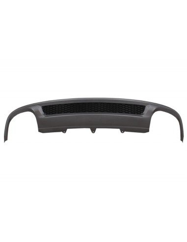 Paraurti posteriore Valance diffusore d'aria per Audi A4 B8 Facelift Limousine Avant (12-15) w/ fibra di carbonio