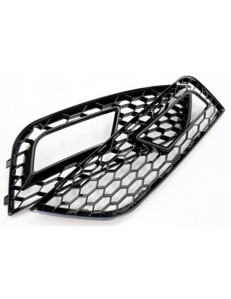 Fari fendinebbia per Audi A4 B8 Facelift (12-15) Nero