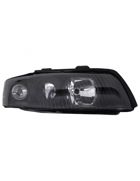 Fari anteriori per AUDI A4 B6 (00-04) RHD - LHD Nero