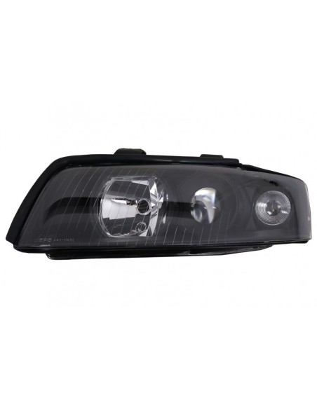 Fari anteriori per AUDI A4 B6 (00-04) RHD - LHD Nero
