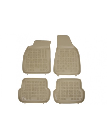 Tappetino in gomma beige per AUDI A4 B6 B7 (11.00-10.07)