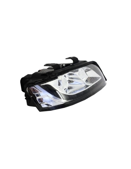Xenon fari per AUDI A4 B6 8E (01-04) LED DRL Look nero (RHD)