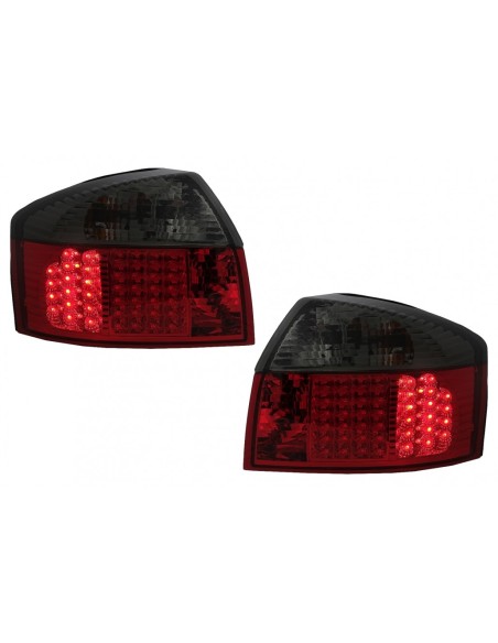 Fanali posteriori a LED per Audi A4 B6 8E berlina (10.00-10.04) Fumo rosso