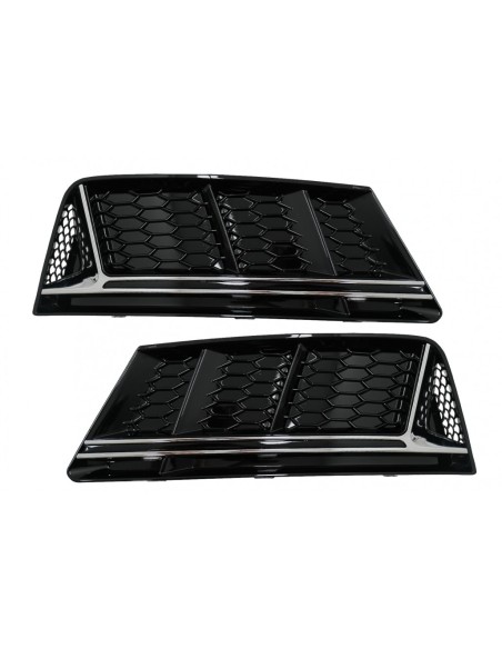 Griglia Copre Griglie Laterali Audi A4 B9 Avant (16-18), Edizione Cromata