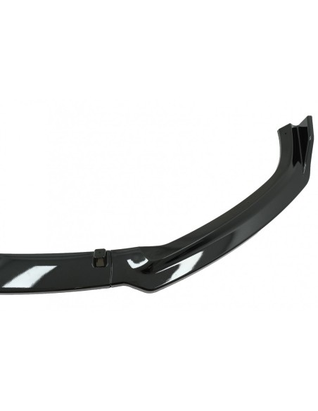 Spoiler labbro aggiuntivo paraurti anteriore per Audi A4 B9 8W (16-18), Nero Piano
