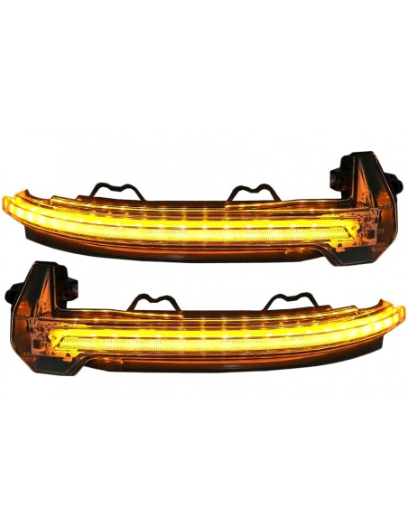 Indicatori LED dinamici Osram Full LED per specchietti per Audi A4 S4 RS4 B9 (15-) Audi A5 S5 RS5 F5 (17-), Bianco