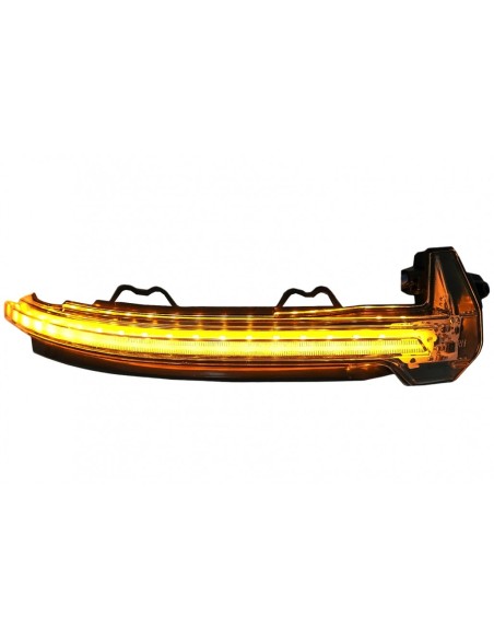 Indicatori LED dinamici Osram Full LED per specchietti per Audi A4 S4 RS4 B9 (15-) Audi A5 S5 RS5 F5 (17-), Bianco