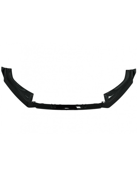 Spoiler labbro aggiuntivo paraurti anteriore per Audi A4 B9 8W S-Line (16-18), Nero Piano
