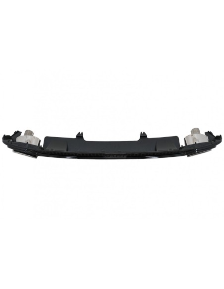 Valance Diffusore paraurti posteriore Cromo scarico per Audi A4 B9 8W (16-18) Avant