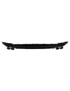 Valance Diffusore Paraurti Posteriore Audi A4 B9 8W Facelift (-Up), Nero 2