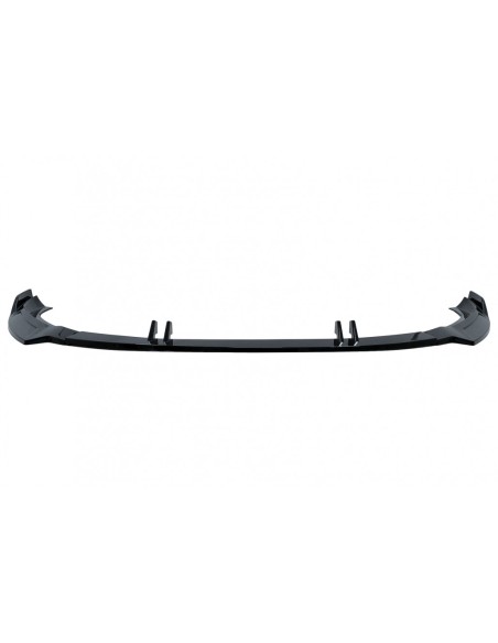 Spoiler Lip Add-On Paraurti Anteriore Audi A4 B9 Secondo Facelift, S-Line Piano Nero