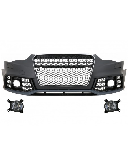 Paraurti Anteriore Audi A5 8T (12-16), Sport Design con Luci Nebbia