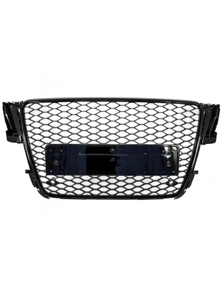 Griglia Anteriore Audi A5 8T (08-11) RS5 Design Badgeless, Nero Piano