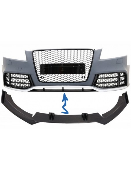 Spoiler Lip Paraurti Anteriore AUDI A5 8T RS5 (08-16), Carbonio Reale