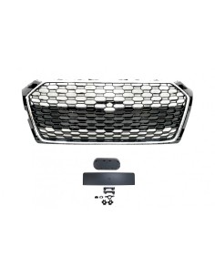 Griglia Anteriore Audi A5 F5 (17-19) RS Design, Nero Cromato