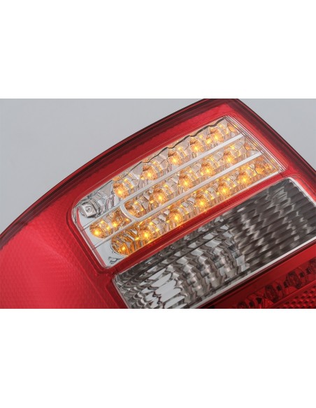 Fanali Posteriori LED Audi A6 4B C5 Avant (05.97-05.04) Rosso/Bianco