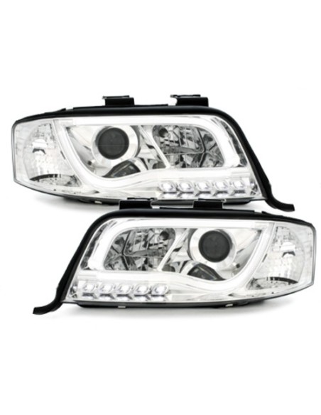 Fari AUDI A6 4B Facelift 01-04 Cromo
