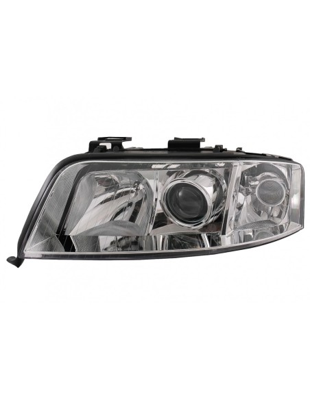 Fanale Anteriore Audi A6 4B C5 (01-04) Limo Avant Chrome SINISTRA