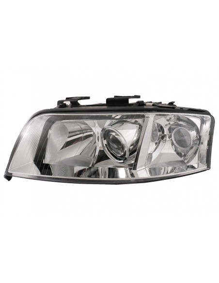 Fanale Anteriore Audi A6 4B C5 (01-04) Limo Avant Chrome SINISTRA