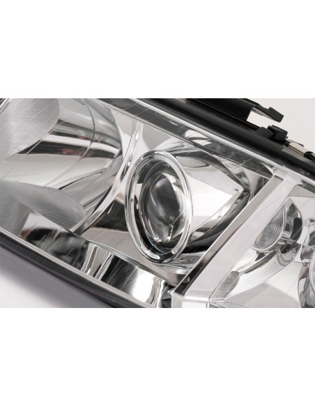 Fanale Anteriore Audi A6 4B C5 (01-04) Limo Avant Chrome SINISTRA