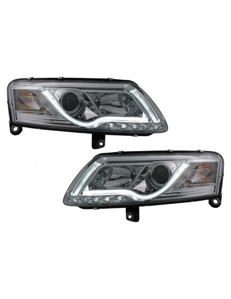 LED DRL Fari Audi A6 C6 4F (04-07) Luce diurna Chrome