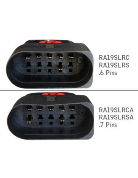 Fanali Posteriori LED Audi A6 Limousine (04-08) Fabbrica Cristallo Rosso LED