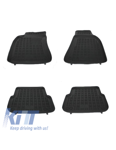 Tappetino Gomma Nera AUDI A6 C6 4F Sedan Avant Pre Facelift (04-08) Allroad Quattro (06-11)