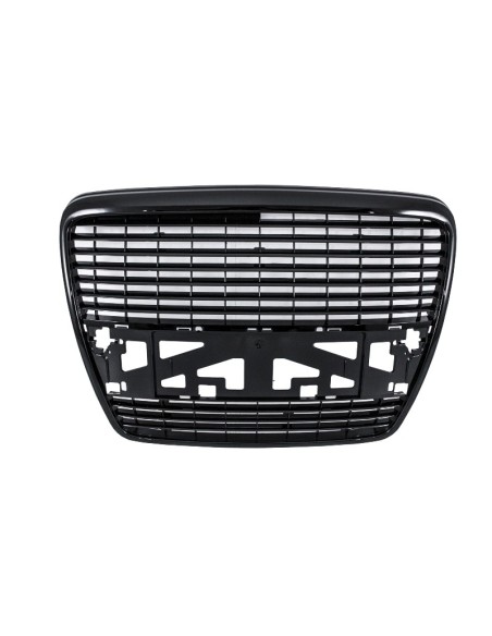 Griglia Anteriore Badgeless Audi A6 4F 4F2 Berlina Avant (04-11) Nero