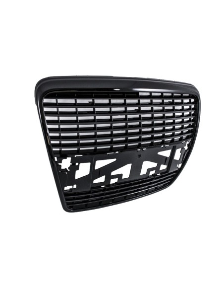 Griglia Anteriore Badgeless Audi A6 4F 4F2 Berlina Avant (04-11) Nero