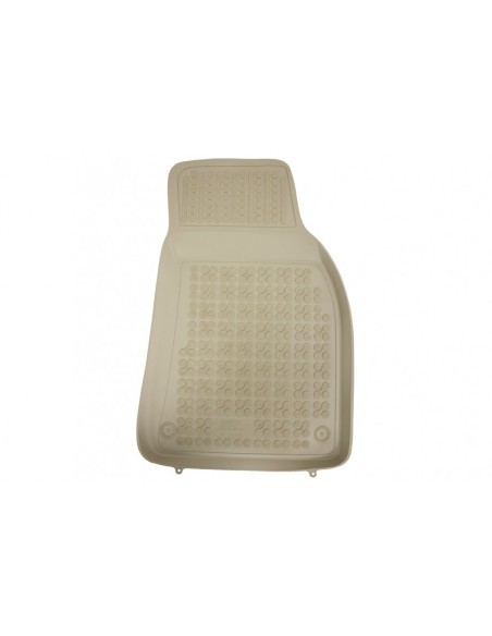 Tappetino gomma beige per Audi A6 C6 4F Berlina Avant (04-08) e A6 C6 Allroad Quattro (06-11)