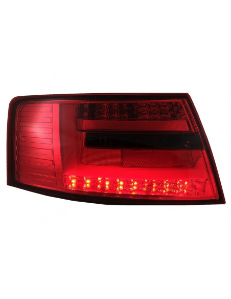 LED BAR luci posteriori Audi A6 C6 4F berlina (04.04-08) 7-PIN rosso fumo