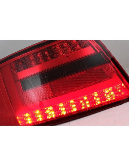 LED BAR luci posteriori Audi A6 C6 4F berlina (04.04-08) 7-PIN rosso fumo