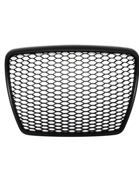 Calandra anteriore Badgeless Audi A6 4F2 4F C6 (04-11) RS Design nero opaco