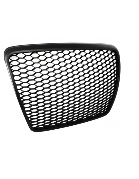 Calandra anteriore Badgeless Audi A6 4F2 4F C6 (04-11) RS Design nero opaco