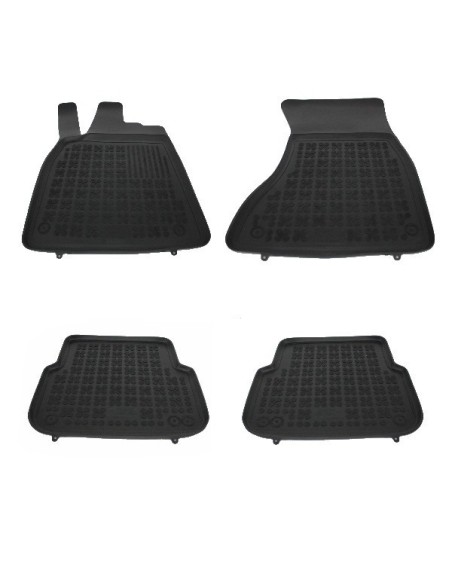Tappetino gomma nera per Audi A6 C7 4G Limousine (11-18) e A7 4G Sportback (10-17)