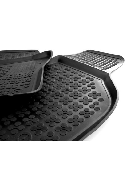 Tappetino gomma nera per Audi A6 C7 4G Limousine (11-18) e A7 4G Sportback (10-17)