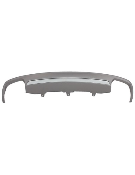 Paraurti posteriore Valance diffusore d'aria con scarico per Audi A6 4G (12-15) S6 Design