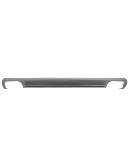Paraurti posteriore Valance diffusore d'aria con scarico per Audi A6 4G (12-15) S6 Design