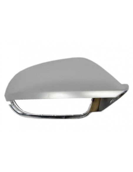 Custodia specchio completa per Audi A6 4G C7 (11-18) Limousine Avant in alluminio con design RS6 e Side Assist