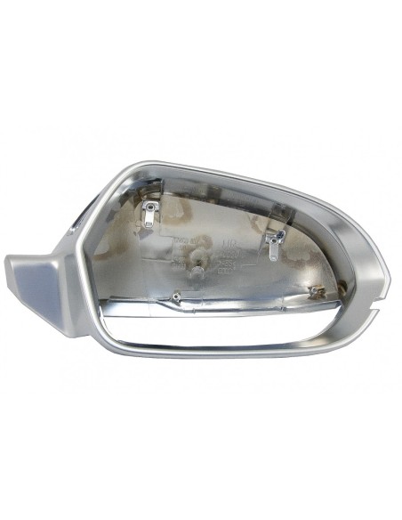 Custodia specchio completa per Audi A6 4G C7 (11-18) Limousine Avant in alluminio con design RS6 e Side Assist
